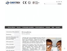 Tablet Screenshot of filtertech.com.pl