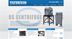 Desktop Screenshot of filtertech.com