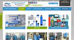 Desktop Screenshot of filtertech.hu